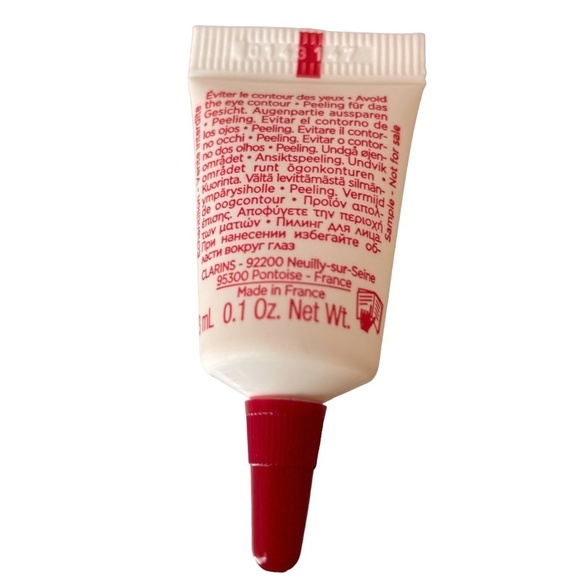 NWT Clarins Flash Peel Resurfacing Radiance Boosting Mask New - Picture 3 of 4